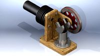Miniature Stirling Engine