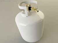 Propane Tank 3D Model