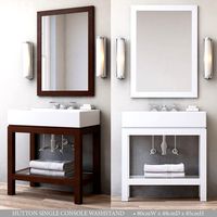 RH HUTTON SINGLE CONSOLE WASHSTAND