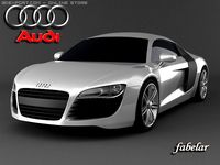 Audi R8 3D Model