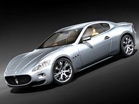 Maserati Grand Turismo S 3D Model