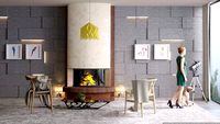 Minimalist Livingroom by ArchitectX
