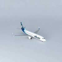 Alaska Airlines Boeing 737 890 N563AS New Livery 2016 Split Scimitar Winglets