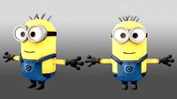 Low poly minion