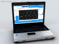 Acer 1672WLMi Laptop 3D Model