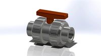 Pvc 34 ball valve