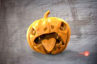 Evil pumpkin | 3D