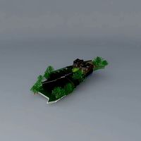 Visual of new houses for planning permission