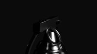 Low-Poly Handgrenade