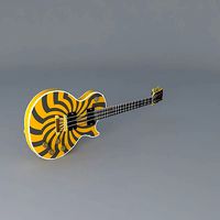 Zakk Wylde BUZZSAW Les Paul Custom guitar