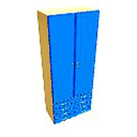 Blue wardrobe