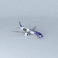 ANA Boeing 787 9 Dreamliner JA873A ANA STAR WARS JET R2 D2 JET 2015 Wi-Fi Dome