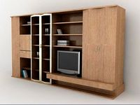 Brown library 3D Model