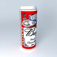 Budweiser beercan
