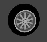 High poly wheel