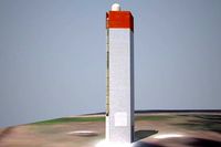 The New Burnett Heads Lighthouse Low poly