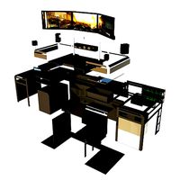 Leviathan oil cooled pc desk idea