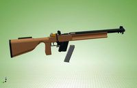 Suppressed Mauser 45 cal