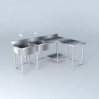 Kit224 Bancada Inox 2 Cubaspor Alex Marques