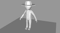 Man with a hat