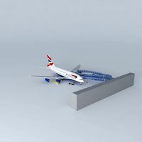 British Airways A380 Gate