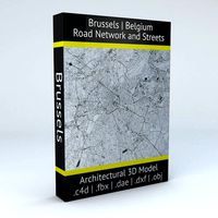 Brussels Road Network and Streets