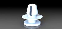 Fastener for car plastic