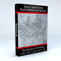 Seoul Road Network and Streets