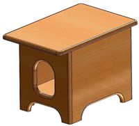 CAT HOUSE FOR KITS PROJECT