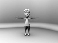 Cartoon Character Boy