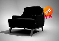 Belem Armchair 3D Model