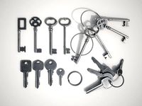 Set Of New and Old Keys