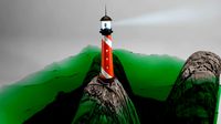 Submarine in Green Glas