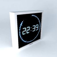 Karlsson Wall Clock - LED The Time Roll