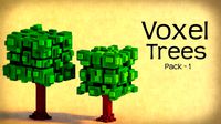 Voxel Trees - Pack 1