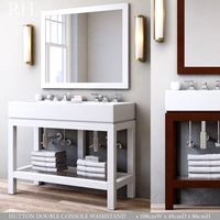 HUTTON DOUBLE CONSOLE WASHSTAND