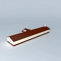 LDS. Centro de Reunion Mormon, Ticul, Yucatan, Mexico