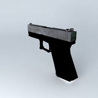 GLOCK 19 LowPoly INGAME