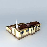 LDS. Mormon meeting center, Hidalgo del Parral, Chihuahua, Mexico.