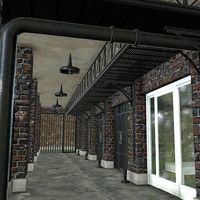 Low poly Prison Cell Block