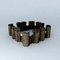 Bodiam Castle 30 minute speed modeling