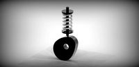 CAM Follower Mechanism with Spring
