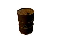 Oil Barrel 3D Model