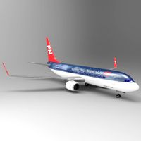 Aircraft 737 3D Model