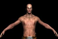 Postapokalipsys man 3D Model