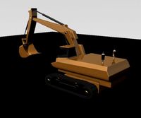 Digger 3D Model
