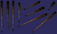 Barbed Bat 3D Model