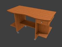 Office desk 3D Model