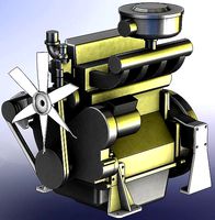 Tractor Diesel Engine 4105T