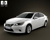 Lexus ES hybrid XV50 2013 3D Model